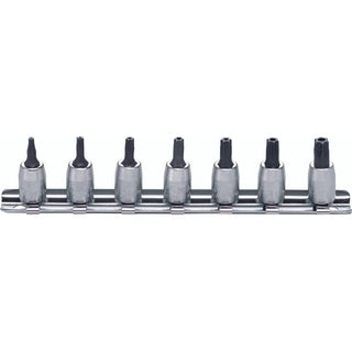 Ko-Ken RS2025/7-HOLE Socket set TORX® T10H-T40H 150mm 7 pieces 1/4 Sq. Drive