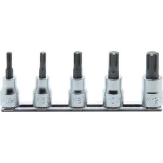 Ko-Ken RS3027/5-L50 Bit Socket Set Ribe-CV M5-M12 150 MM 5 Pieces 3/8 Sq. Drive