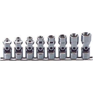 Ko-Ken RS3440T/8 3/8 Inch Sq. Dr. Universal Socket set TORX® E6-E20 8 Pieces