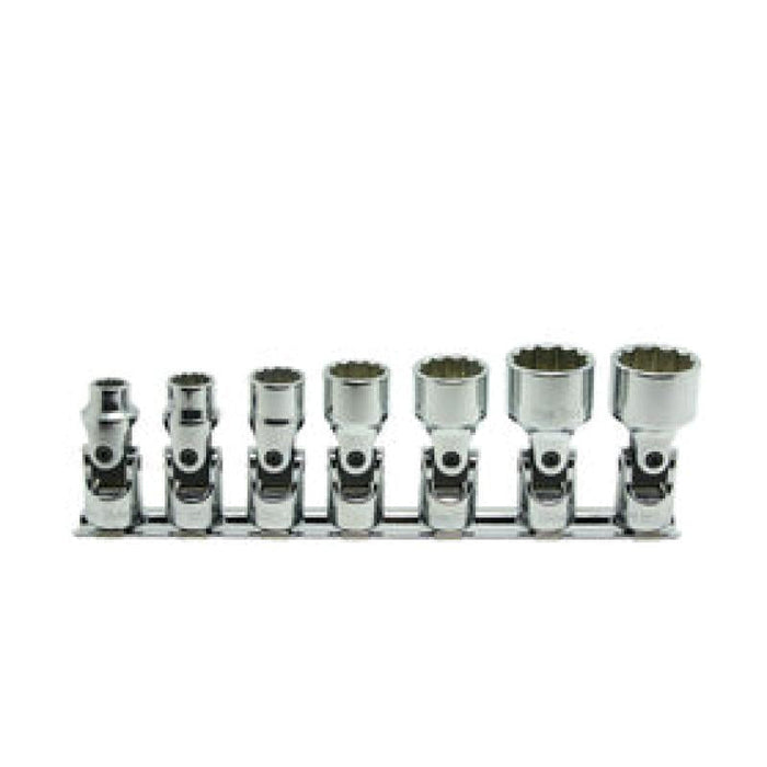 Koken RS3445W/7 3/8 In Sq. Dr. Universal Socket set Whitworth 1/8-1/2 Inch 12 point 7 Pieces