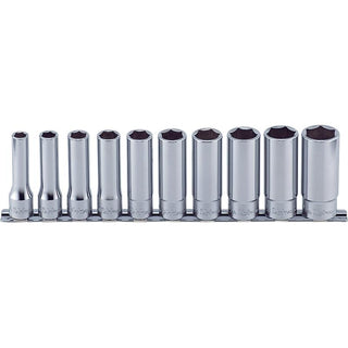 Ko-ken RS4300A/10 Hex 1/2"Sq. Dr. 6 Point Socket Set 10 Pcs 3/8-15/16 Inch