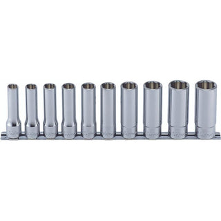 Ko-ken RS4310M/10 1/2"Sq. Dr. Surface Socket Set 10 Pcs 10-22 mm