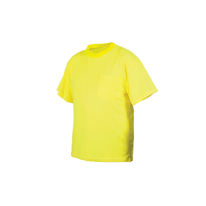 Pyramex RTS2110NS Non-rated Hi-Vis Lime T-Shirt