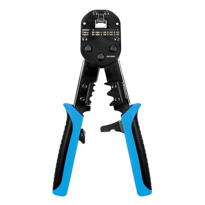 Simply45 S45-C250  Universal RJ45 Crimp Tool for Standard WE/SS 8P8C Shielded w/External Ground Only