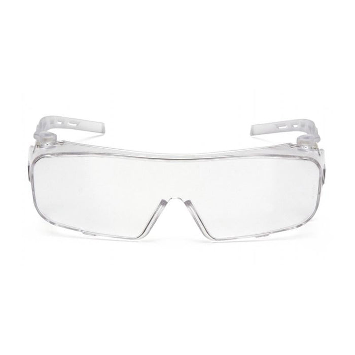 Pyramex PYS9910ST Cappture Retail Clear H2X Anti-Fog Lens with Clear Temples