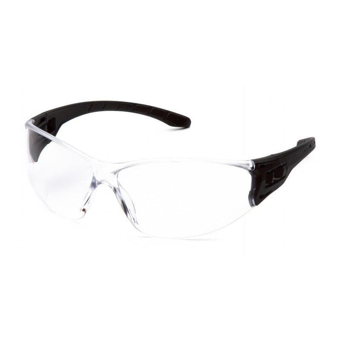 Pyramex SB9510S Trulock Clear Lens with Black Temples