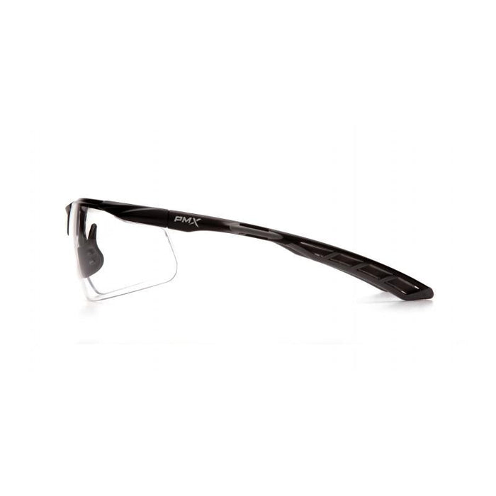 Pyramex SBG10510D Clear Lens with Black and Gray Frame