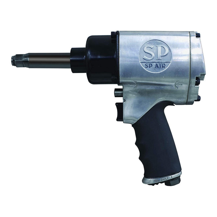 SP Air SP-1140EXL Heavy Duty Impact Wrench, 1/2", 2" Extended Anvil
