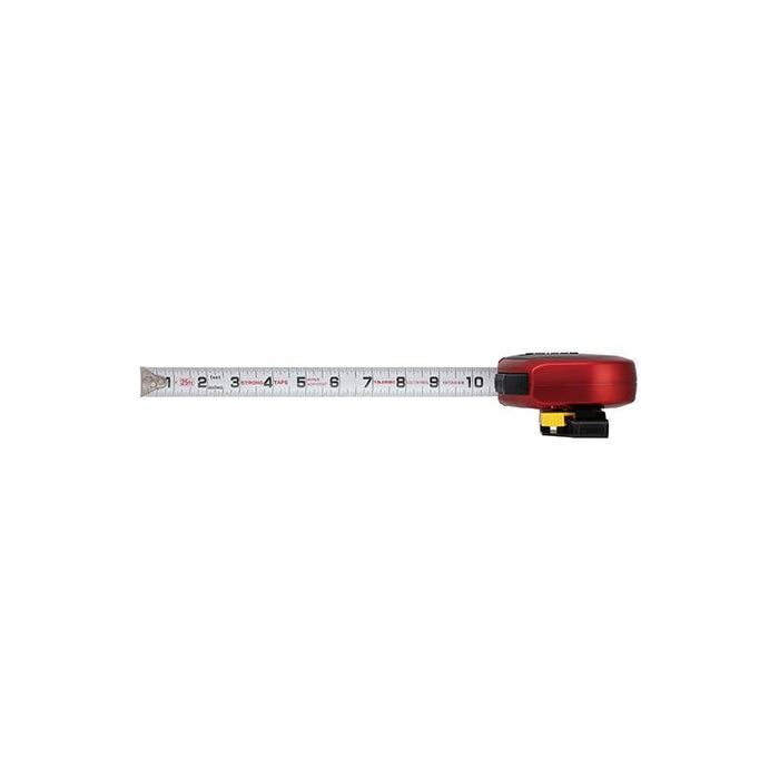 Tajima Tool SSSF-25BW Standard Steel Sigma Stop Tape Measure with Safety Belt Holder 25 ft. x 1 in