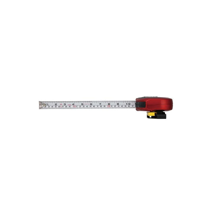 Tajima Tool SSSF-25/7.5MBW SIGMA STOP, Standard & Metric Scale Strong Tape & Hook with Safety Belt Holder 25ft / 7.5m x 1 in