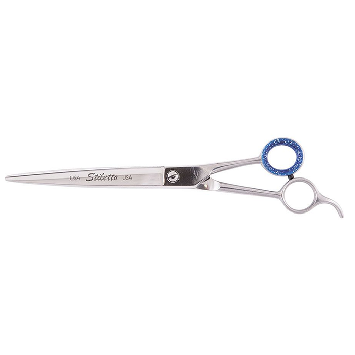 Heritage Cutlery ST85 Pet Grooming Scissor w/ Semi-Oval Shape Blade, 8 1/2"