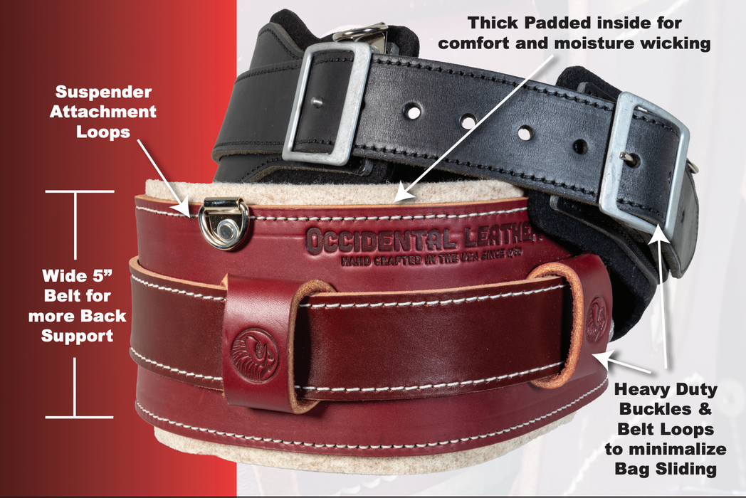 Occidental Leather 5135 SM Stronghold Comfort Belt System
