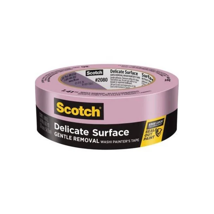 Scotch Delicate Surface Painter's Tape 2080-24NC, 0.94 in x 60 yd