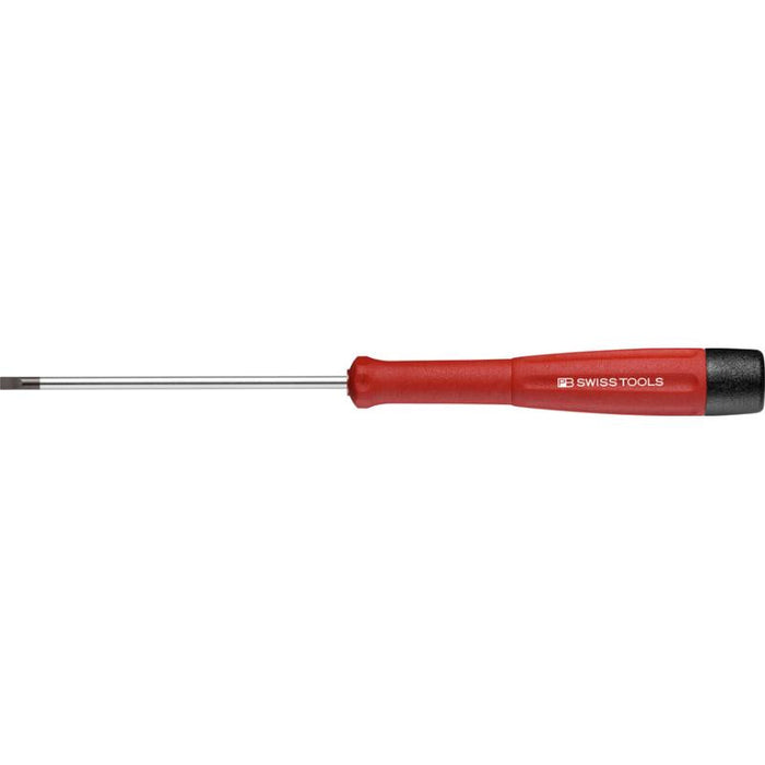 PB Swiss Tools PB 8128.2,0-60 Electronics Screwdriver for Slotted Screws, Precision 2.0 x 60 mm