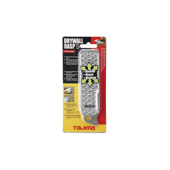 Tajima Tools TBY-S130C Drywall Rasp 5 Fine