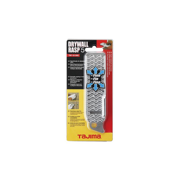 Tajima Tools TBY-S130S Drywall Rasp 5 Medium
