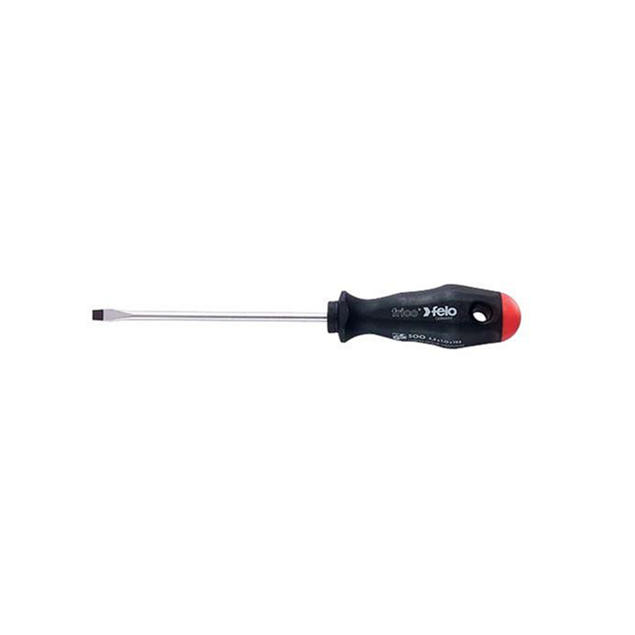 Felo 0715751811 5.5mm x 6" Slotted Screwdriver, 500 Series, 2 Component Handle