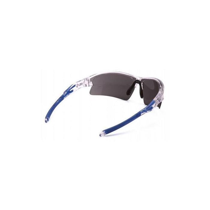 Pyramex VGSC1620T Gray Lens with Clear/Blue Frame