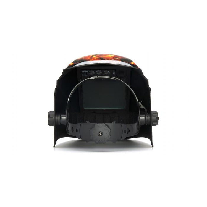 Pyramex WHAM3030FL Auto Darkening Helmet - Flame 98x87 mm