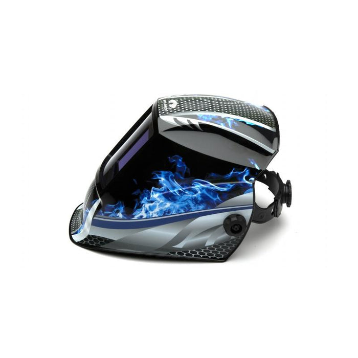 Pyramex WHAM3030FM Auto Darkening Helmet - Fire Metal 98x87 mm