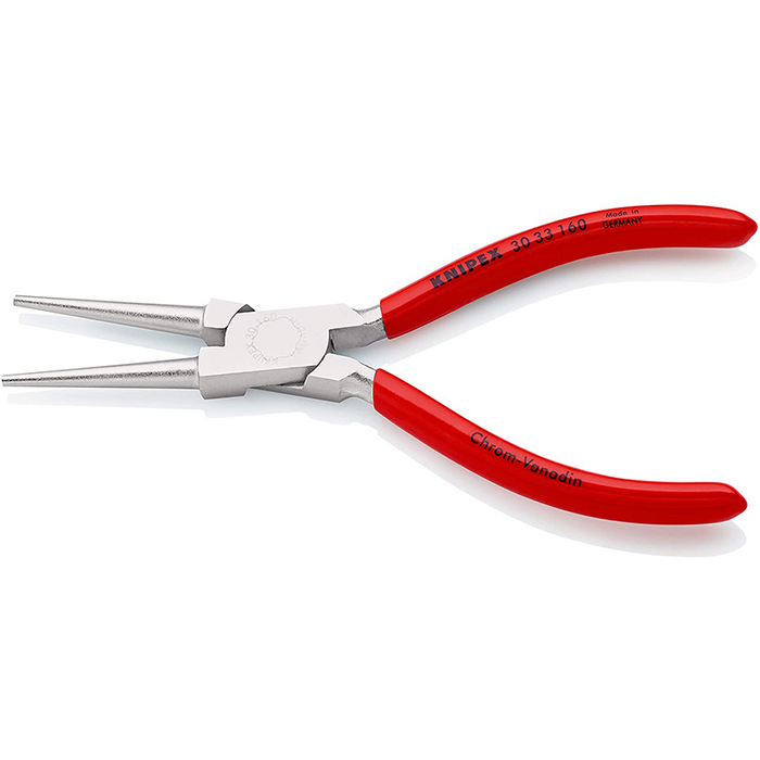 Knipex 30 33 160 Long Nose Pliers 6,3" with smooth gripping surfaces chrome plated