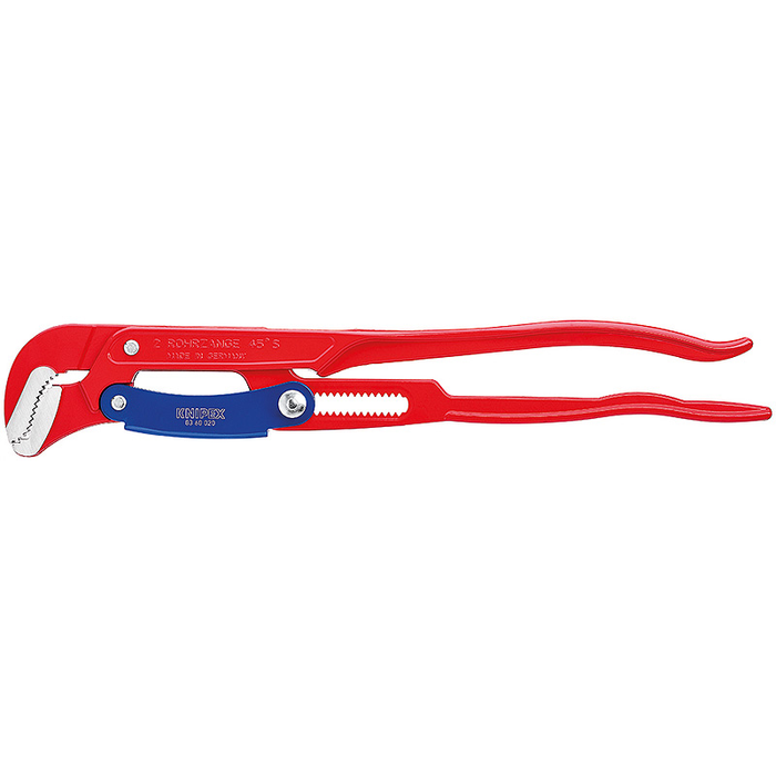 Knipex 83 60 020 Swedish Pattern Fast Adjustment S-Type Pipe Wrench, 560 mm