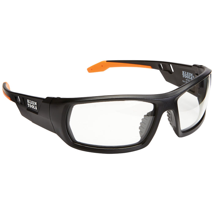 Klein Tools 60163 Professional Safety Glasses, Full Frame, Clear Lens