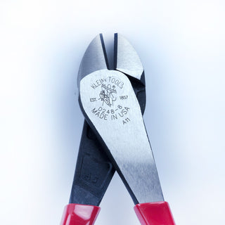 Klein Tools D248-8 8" Standard High-Leverage Diagonal Cutting Angled Head Pliers