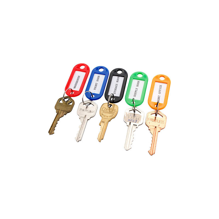 Barska AF12496 Assorted Key Tags 50 Pack For Key Cabinets