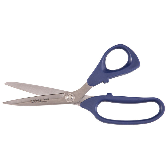 Klein Tools G7220K Bent Trimmer, Plastic Handle, SS Blade, 8-7/8"