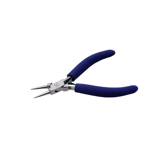 Aven 10306 5" Technik Stainless Steel Smooth Jaw Round Nose Plier