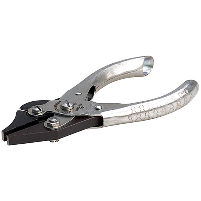 Aven 10761 Stainless Steel V-Slot Serrated Jaw Flat Nose Plier