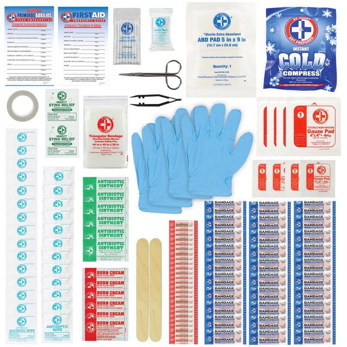 3M Construction/Industrial First Aid Kit, FA-H1-118pc-DC, 118 pieces
