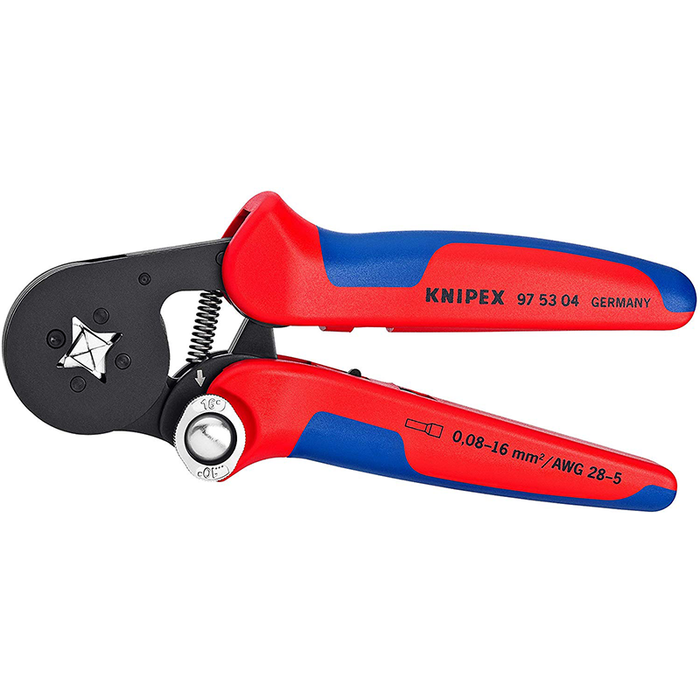 Knipex 97 53 04 Self-Adjusting Crimping Pliers with Wire End Sleeves
