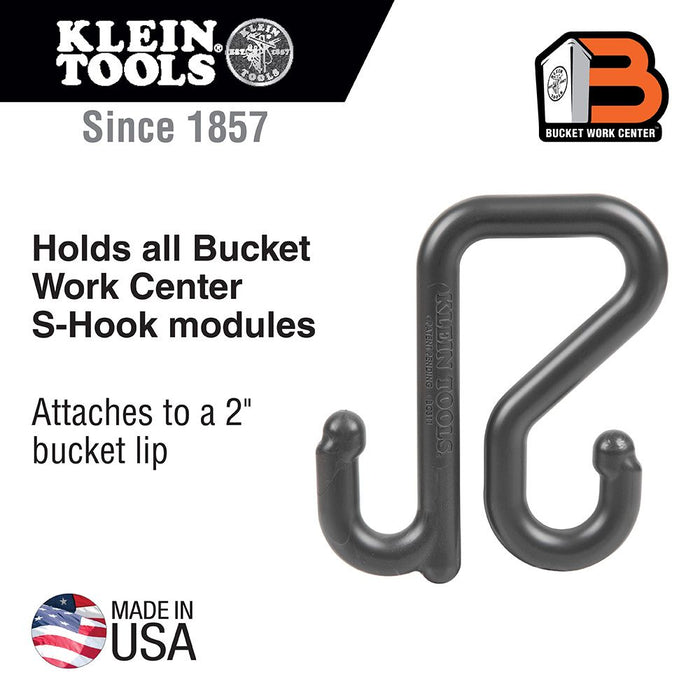Klein Tools BC311 2-Inch Utility Bucket S-Hook