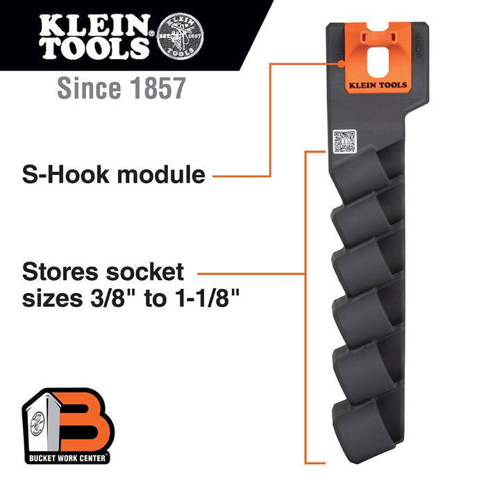 Klein Tools BC509S Socket Storage Module, S-Hook