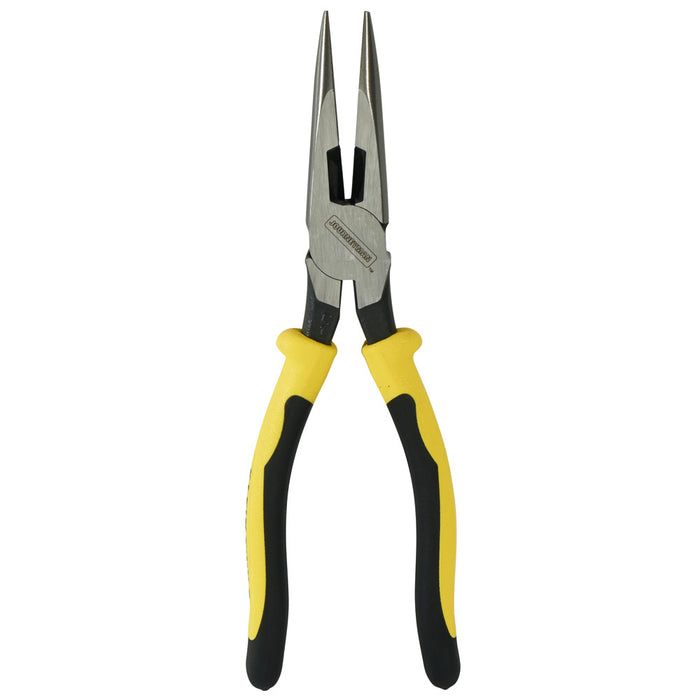 Klein Tools J203-8 Pliers, Long Nose Side-Cutters, 8-Inch