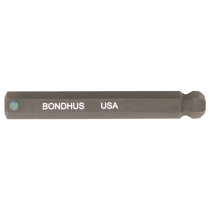 Bondhus 31445 ProHold Socket Ball Bit Set with ProGuard Finish, 2", 7 Piece