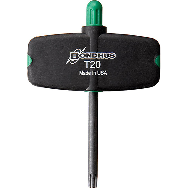 Bondhus 34710 T10 x 1.5" Star Tip Wing Handle Driver with ProGuard Finish, 2 Piece