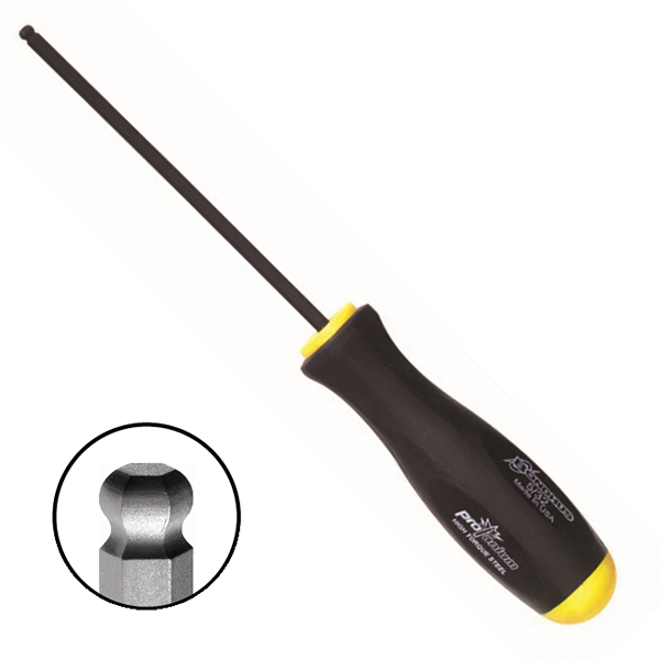 Bondhus 3704 5/64" Extra Long Ball End Screwdriver with ProGuard Finish