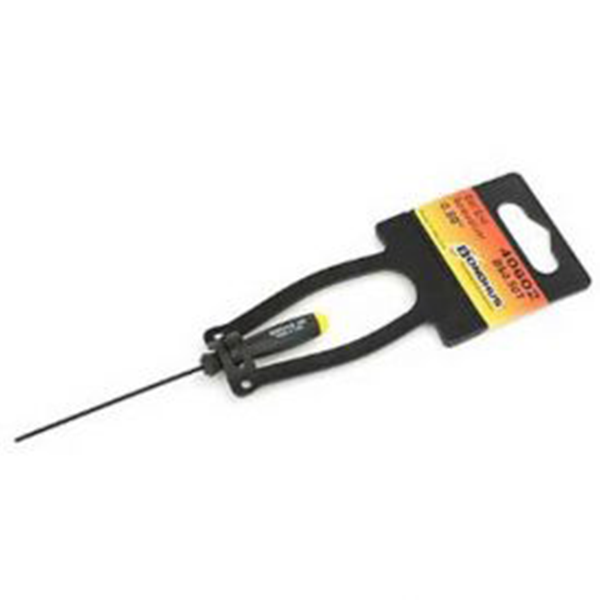 Bondhus 40612 Tagged and Barcoded 1/4" x 5" Ball End Tip Screwdriver with ProGuard Finish,