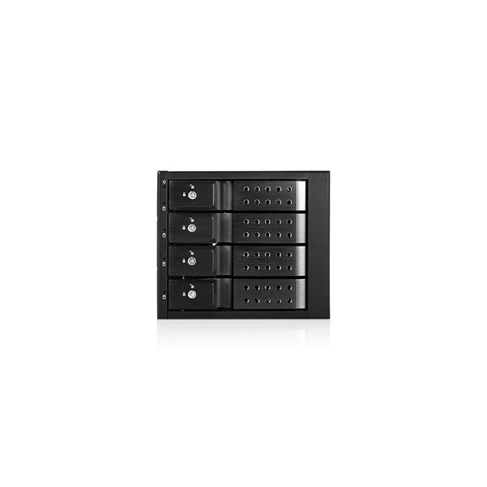 iStarUSA BPN-DE340SS-BLACK  Trayless 3x 5.25" to 4x 3.5" SAS SATA 6 Gbps HDD Hot-swap Rack