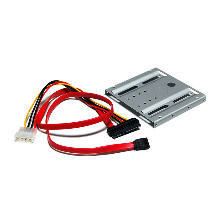 Bytecc Bracket-25SA HDD/SSD Metal Mounting Kit with SATA+Power cable