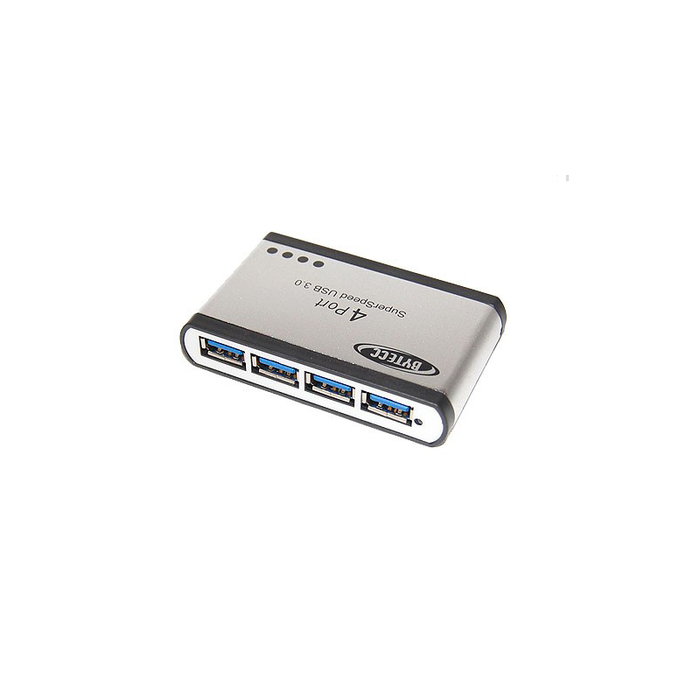 Bytecc BT-UH340 Super-speed USB 3.0 4-Ports Aluminum HUB
