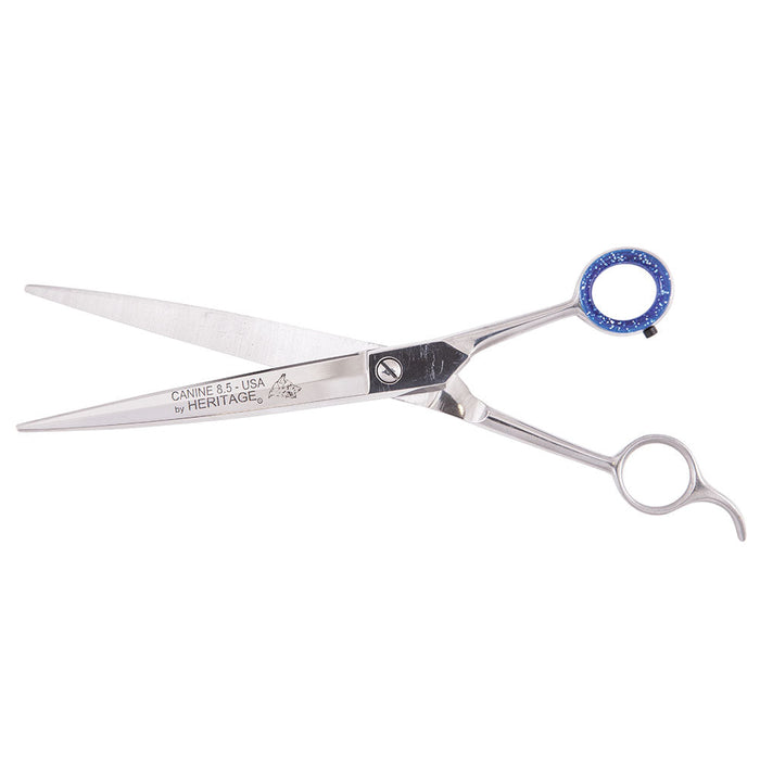 Heritage Cutlery K985 8 1/2'' Pet Grooming Scissor w/ Serrations