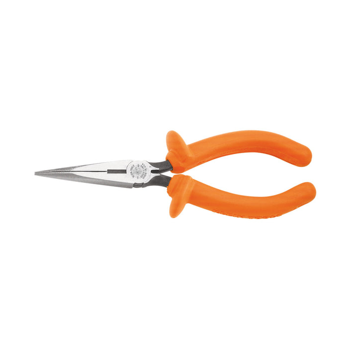 Klein Tools D203-6-INS 6" Insulated Standard Long-Nose Pliers