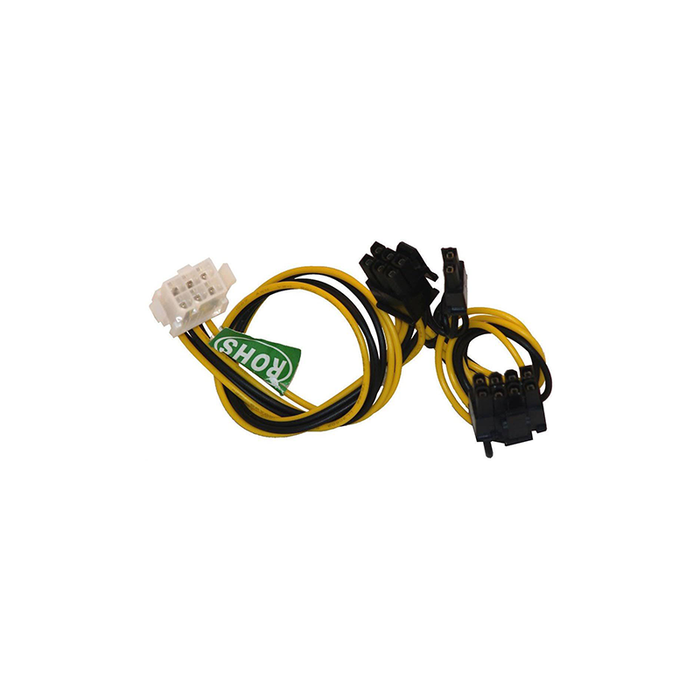 Athena Power CABLE-EPCIE1628 PCI Express 6pin to Dual 8pin(6+2) Linear Extension Power Converter