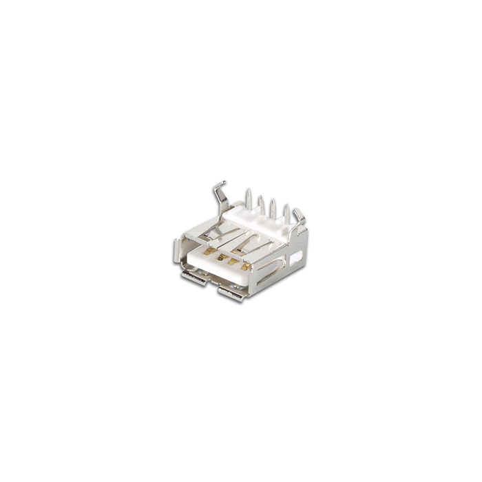 Velleman CC088 USB A Female PCB Mount Connector - 90°