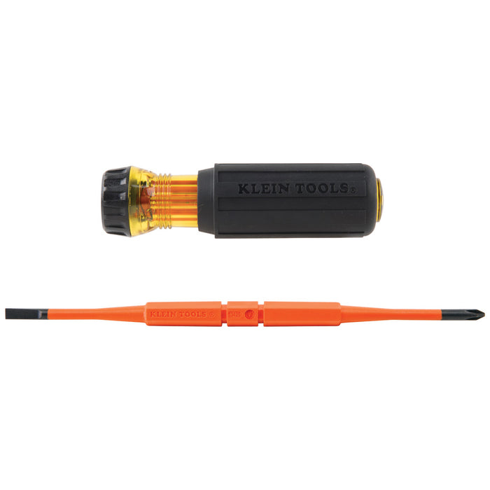 Klein Tools 32288 8-in-1 Insulated Interchangeable Screwdriver Set