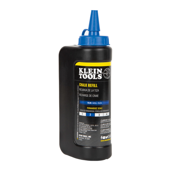 Klein Tools CHLK14B Chalk Refill, Blue